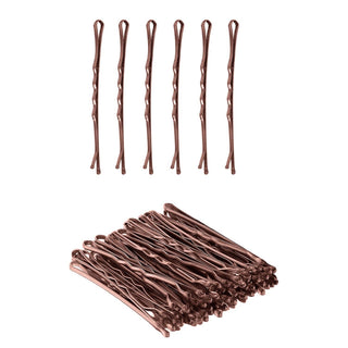 Brown Bobby Pins 60 Pack