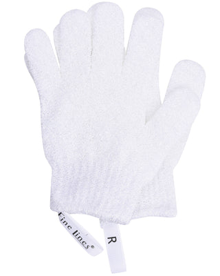Exfoliating Gloves - White