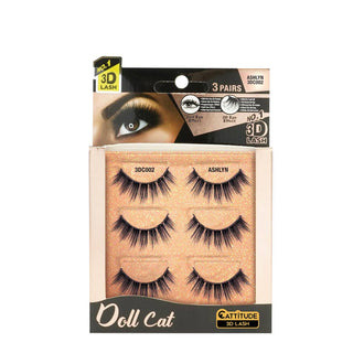 Doll Cat Lashes - 3 Pack