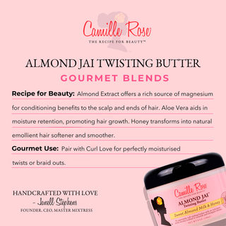 Camille Rose Almond Jai Twisting Butter 240ml
