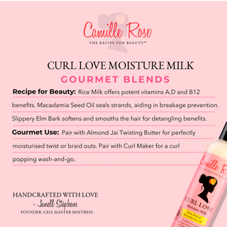 Camille Rose Curl Love Moisture Milk