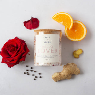 Salt & Steam Hello Lover Ginger and Patchouli Balt Salts