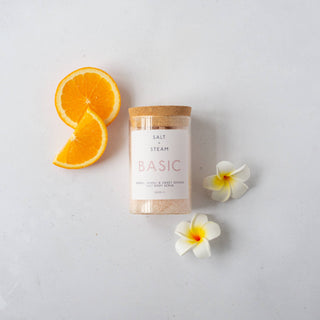 Salt & Steam Monoi and Sweet Organic Body Scrub 302g – Basic