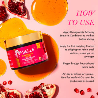 Mielle Pomegranate & Honey Coil Sculpting Custard