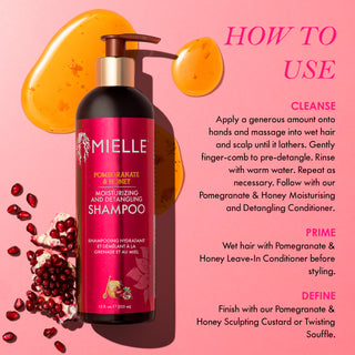 Mielle Pomegranate & Honey Moisturising and Detangling Shampoo