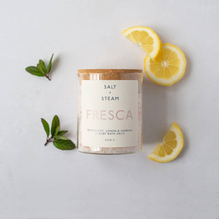 Salt & Steam Lemon and Peppermint Bath Salt