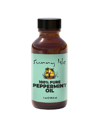 Sunny Isle Pure Peppermint Oil - 1oz