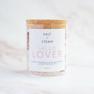 Salt & Steam Hello Lover Ginger and Patchouli Balt Salts